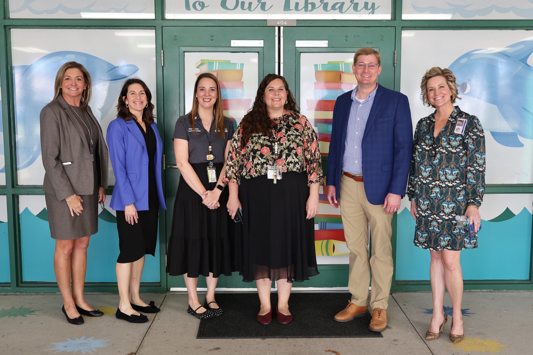 Mary Giella is very lucky to have Mrs. Torre, pictured with Pasco County Schools Leaders, Board Member, Mrs. Harding, and Commissioner Weightman. Thank you for your support! - 